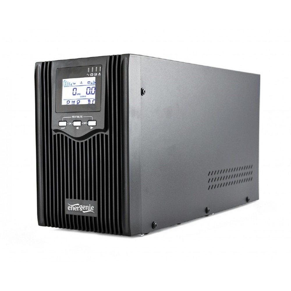 ДБЖ EnerGenie EG-UPS-PS2000-01 2000VA, Line Int., AVR, 3xIEC, метал