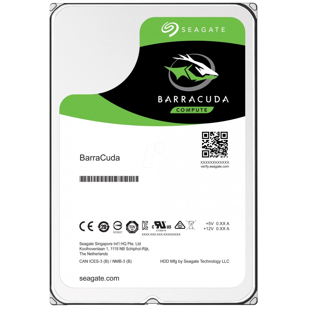 Накопитель HDD 2.5" SATA 4.0TB Seagate BarraCuda 5400rpm 128MB (ST4000LM024)