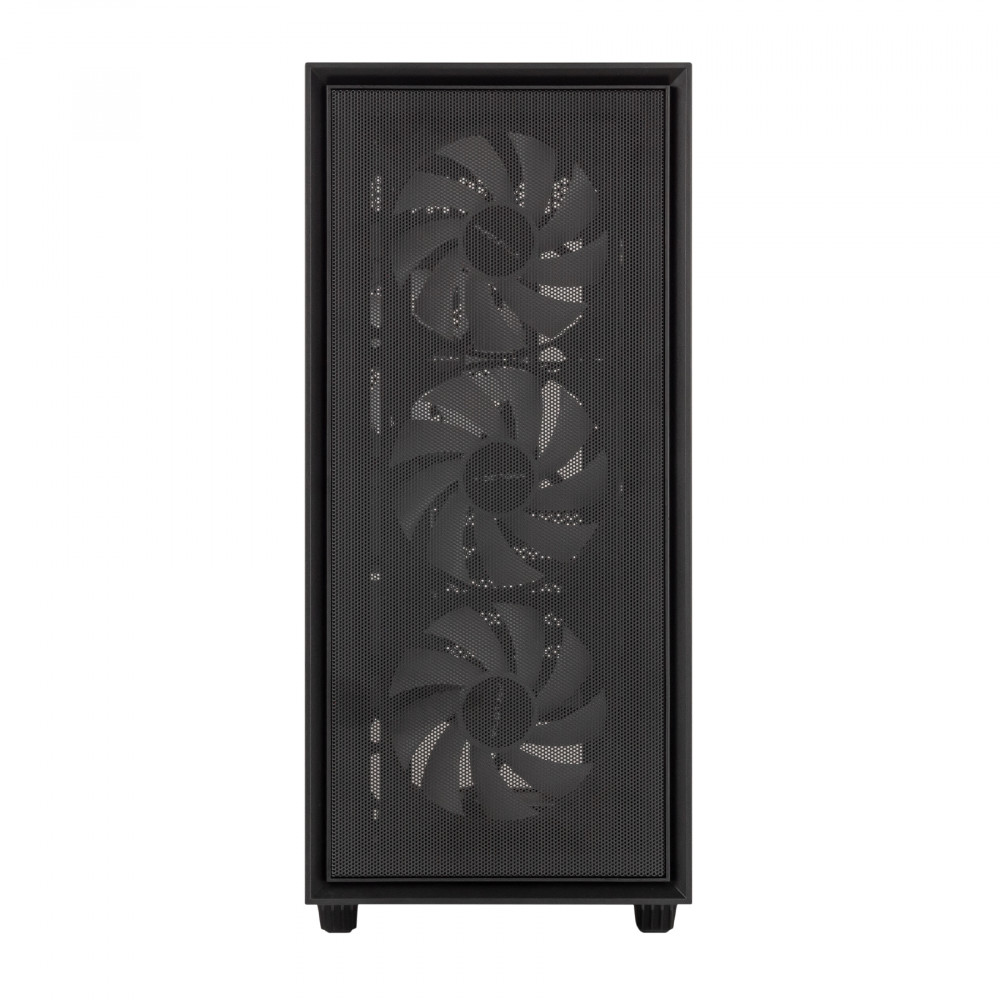 Корпус Prologix E107 Tempered Glass Black без БП