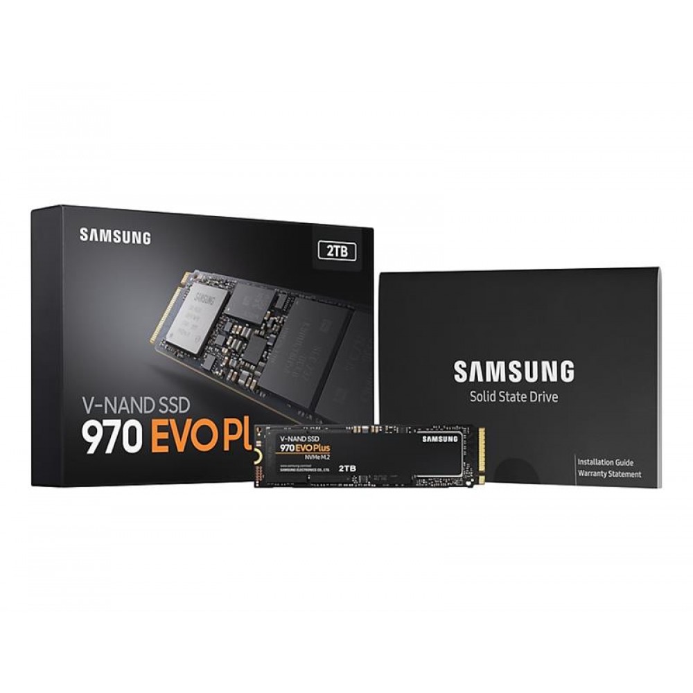 Накопичувач SSD 2 ТB Samsung 970 EVO Plus M.2 2280 PCIe 3.0 x4 V-NAND MLC (MZ-V7S2T0BW)