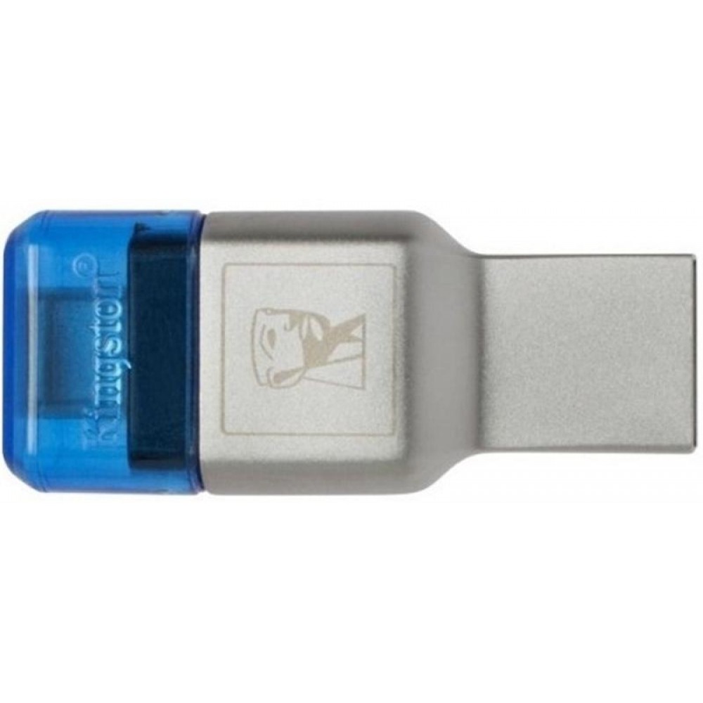 Кардрідер Kingston MobileLite Duo 3C Dual Interface USB3.1 Type-A and Type-C microSD (FCR-ML3C) Metall Casing