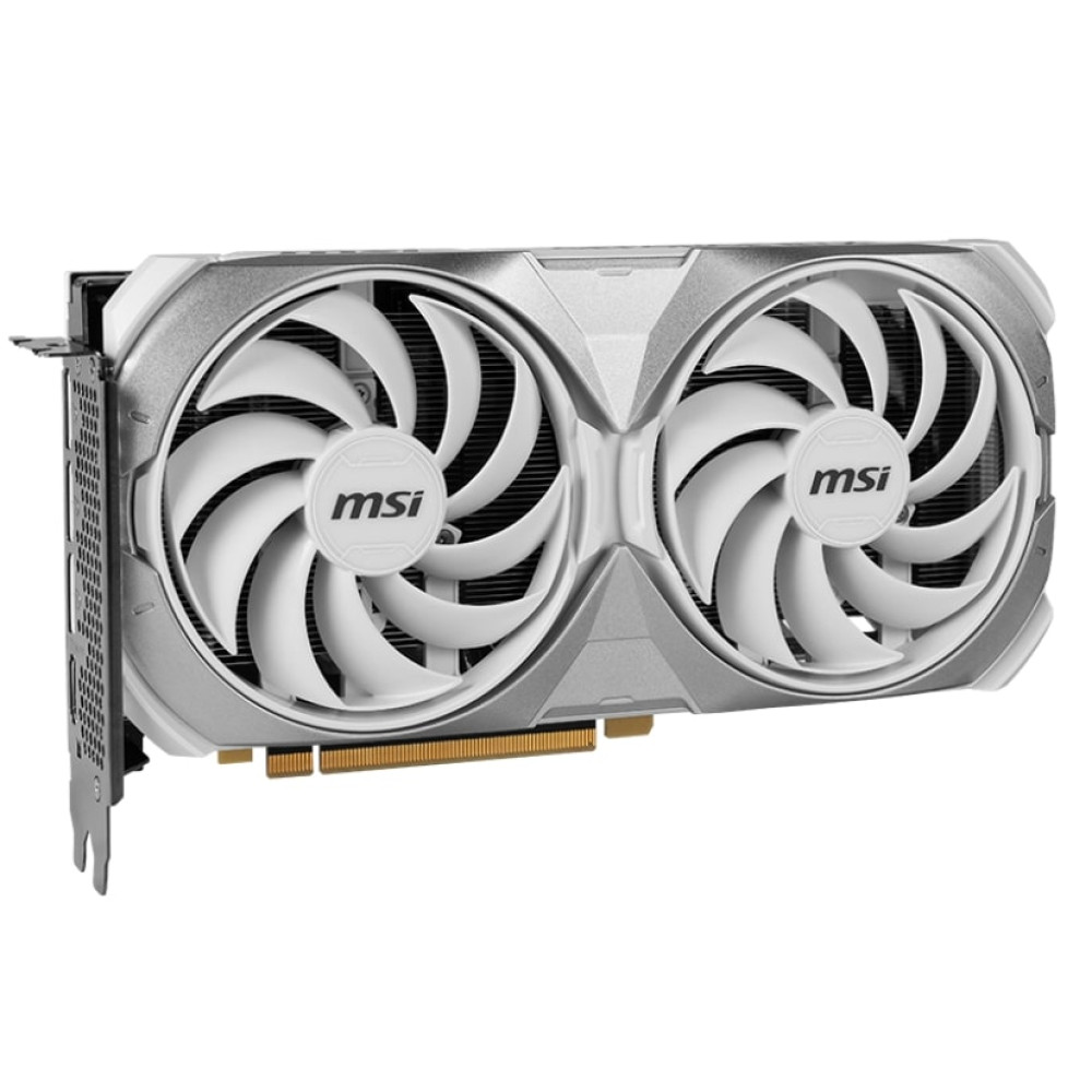 Видеокарта GF RTX 4070 Super 12GB GDDR6X Ventus 2X White OC MSI (GeForce RTX 4070 SUPER 12G VENTUS 2X WHITE OC)