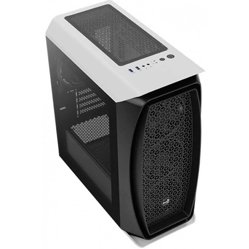 Корпус AeroCool Aero One Mini Eclipse-G-WT-v1 (ACCS-PB18143.21) Black/White без БЖ