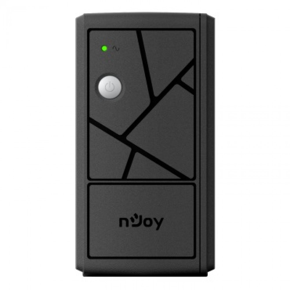 ДБЖ Njoy Keen 600 (UPLI-LI060KU-CG01B) Lin.int., AVR, 2 x евро, USB, пластик