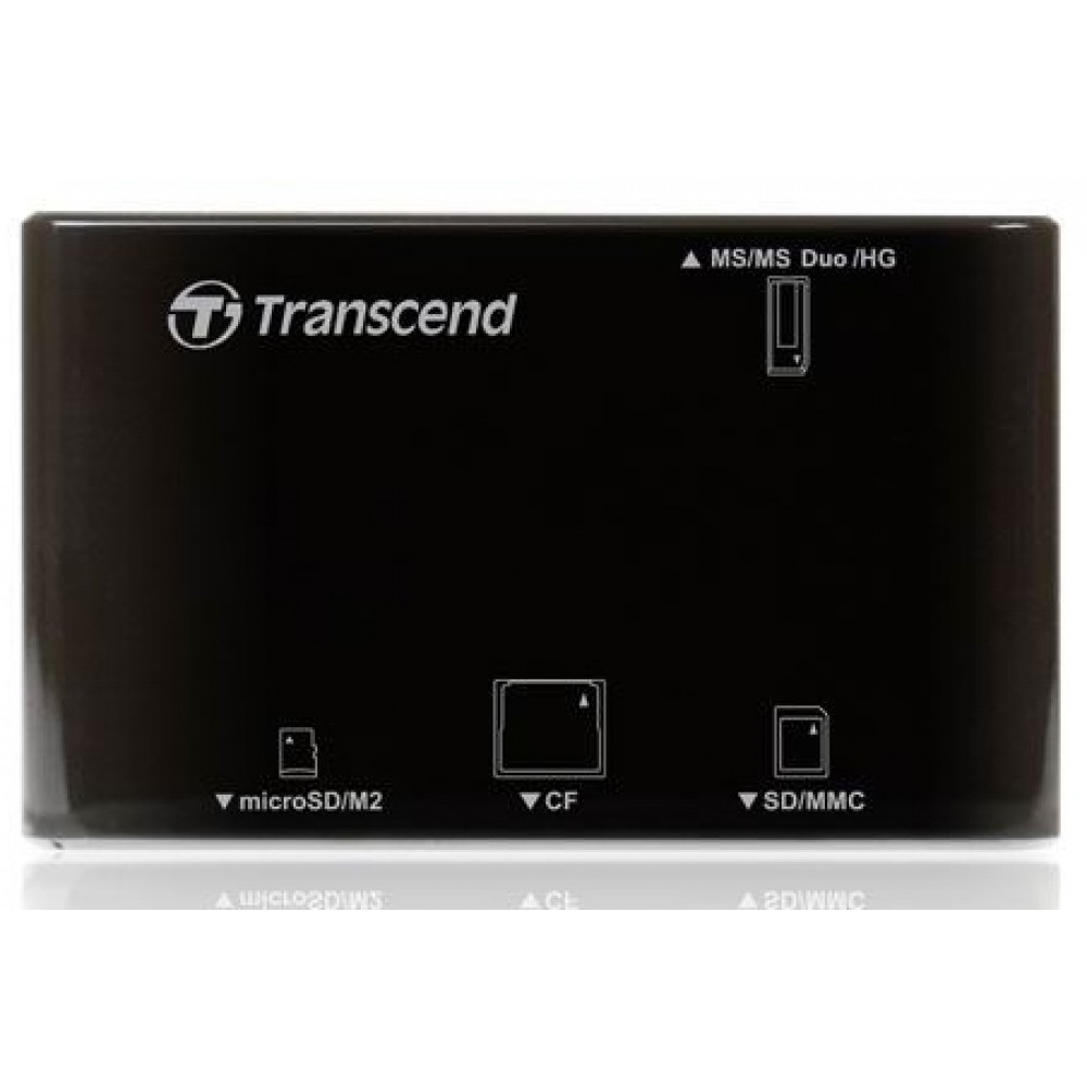 Кардрідер USB2.0 Transcend RDP8 Black (TS-RDP8K)