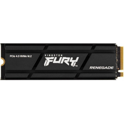 Накопитель SSD 1.0TB Kingston Fury Renegade with Heatsink M.2 2280 PCIe 4.0 x4 NVMe 3D TLC (SFYRSK/1