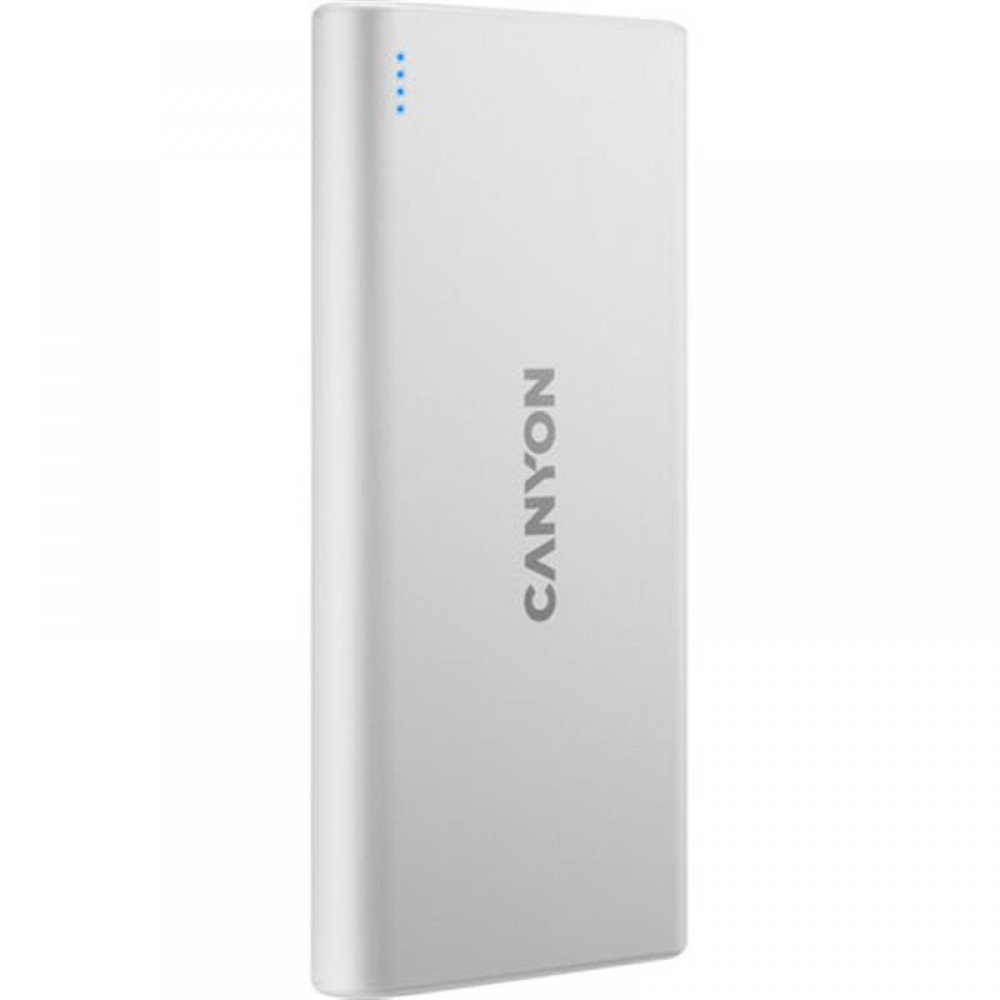 Універсальна мобільна батарея Canyon 10000mAh White (CNE-CPB1006W)