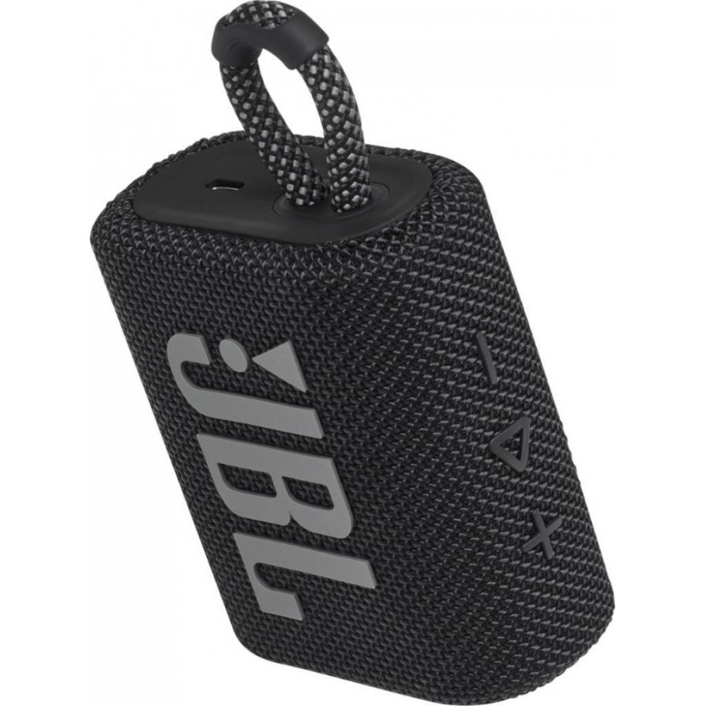 Акустична система JBL GO 3 Black (JBLGO3BLK)