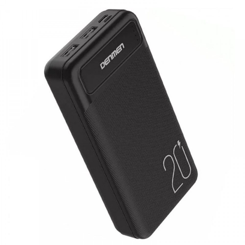 Універсальна мобільна батарея Denmen DP10 20000mAh Black