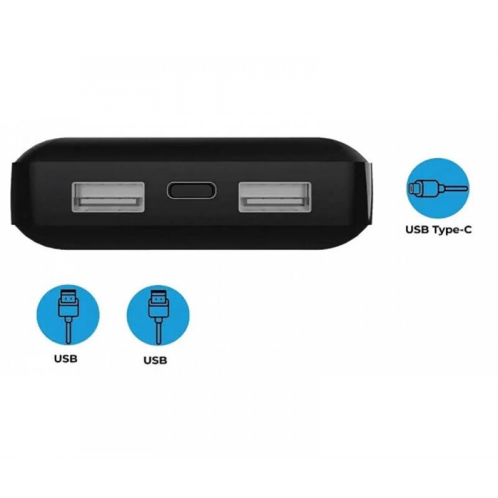 Power Bank RealPower PB-20k SE Powerbank 20000mAh Black (PB-20k)