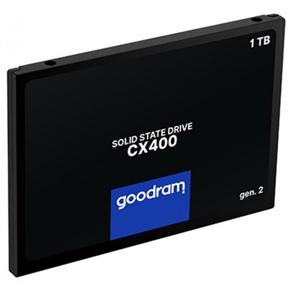 Накопичувач SSD 1ТB GOODRAM CX400 Gen.2 2.5" SATAIII 3D TLC (SSDPR-CX400-01T-G2)