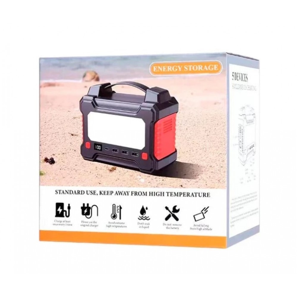 Зарядна станція Remax RPP-325 Tank Series 150W 36000mAh Black-Red (6954851243069)