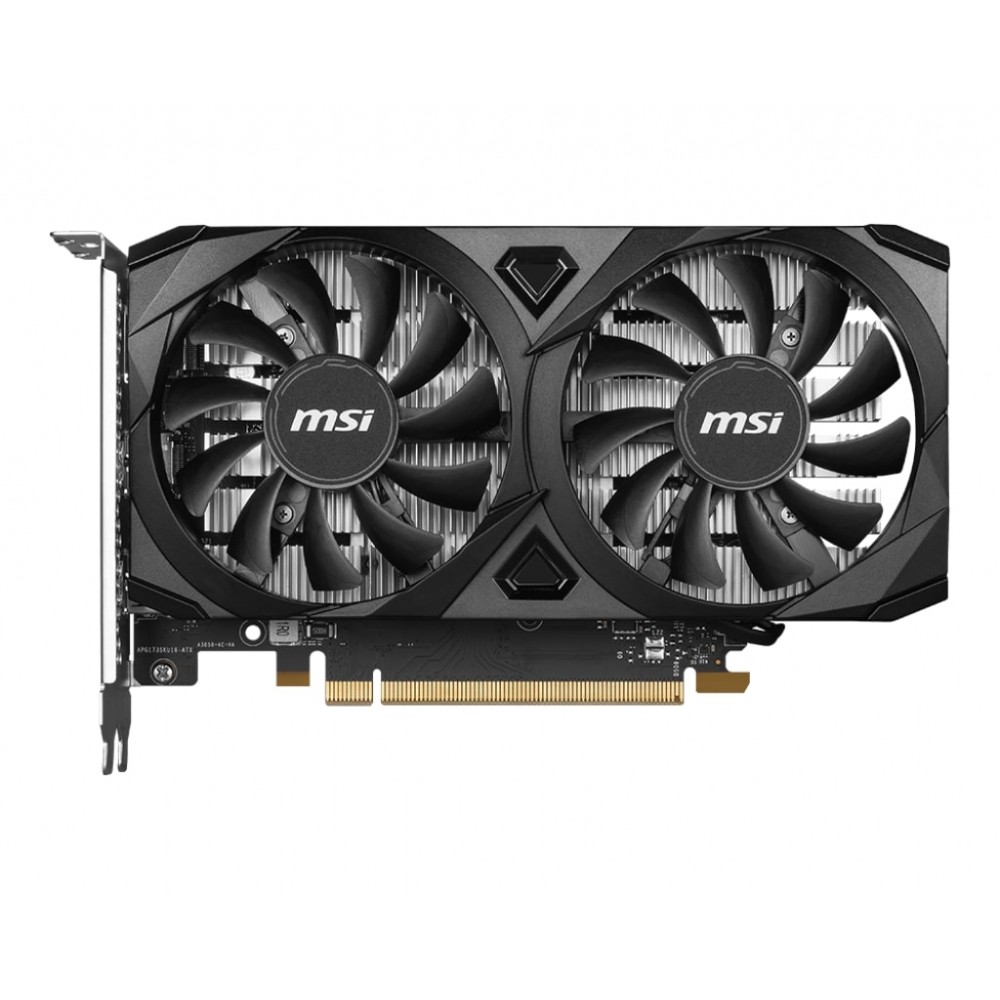 Відеокарта GF RTX 3050 6GB GDDR6 Ventus 2X E 6G OC MSI (GeForce RTX 3050 VENTUS 2X E 6G OC)