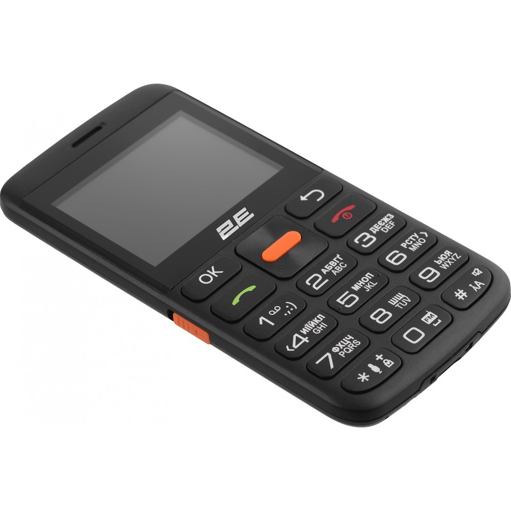 Мобiльний телефон 2E T180 Max Dual Sim Black (688130251051)