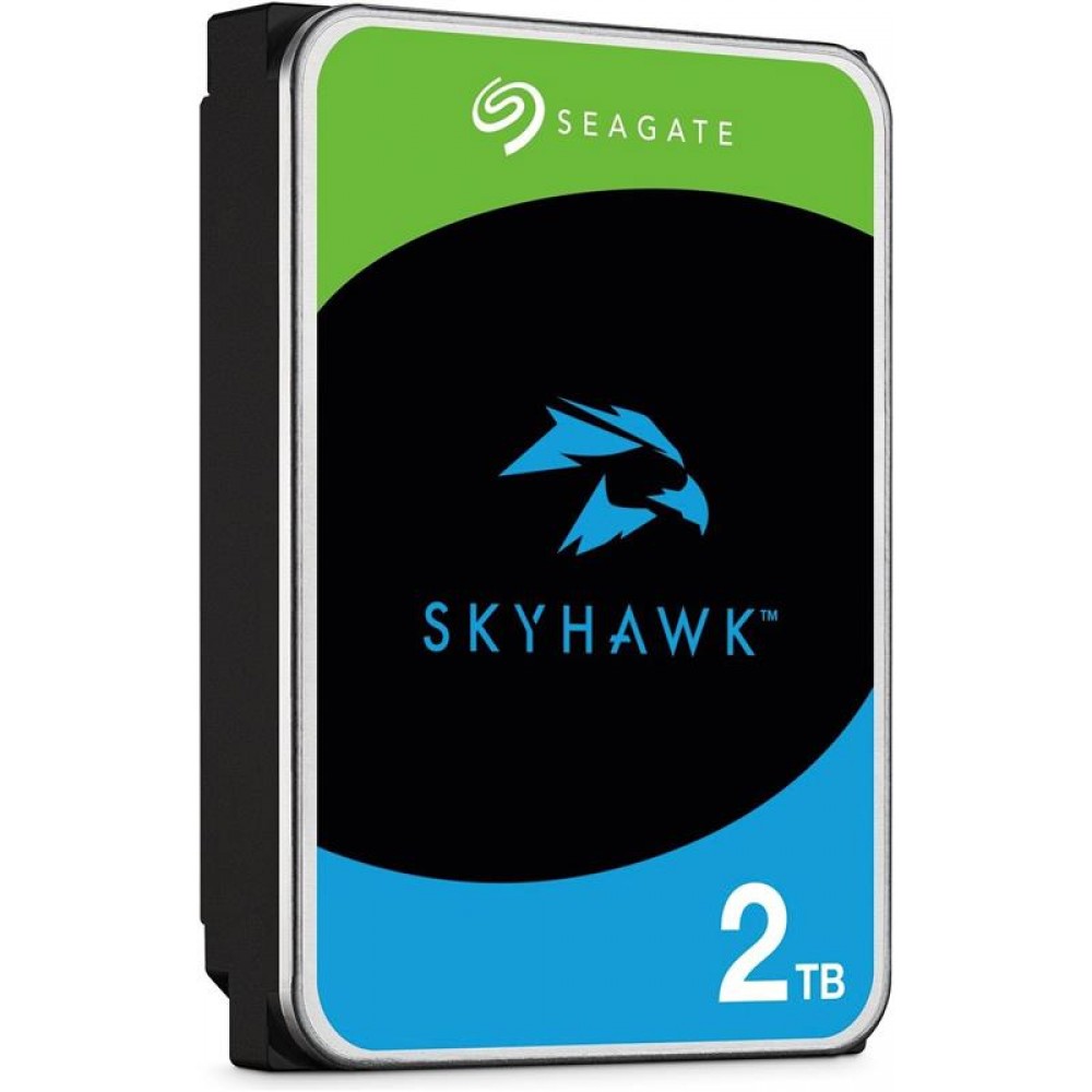 Накопитель HDD SATA 2.0TB Seagate SkyHawk Surveillance 5400rpm 256MB (ST2000VX017)