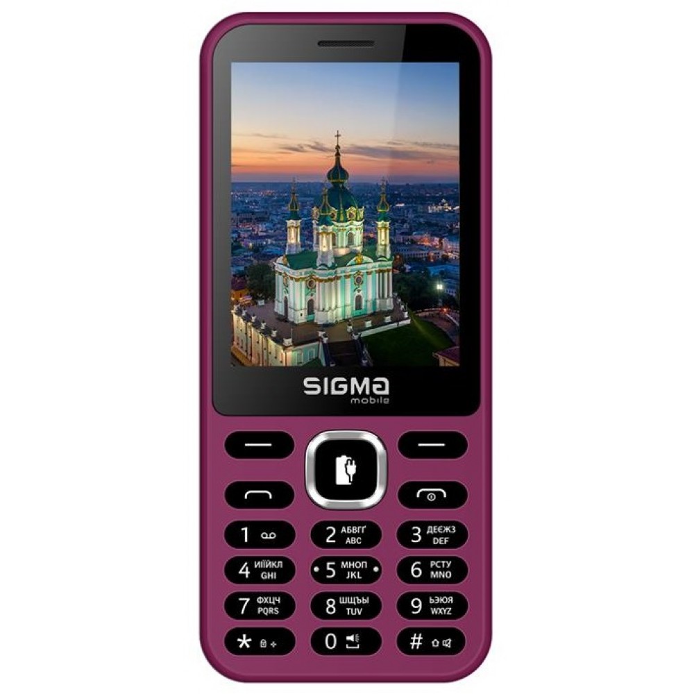 Мобiльний телефон Sigma mobile X-style 31 Power Type-C Dual Sim Purple