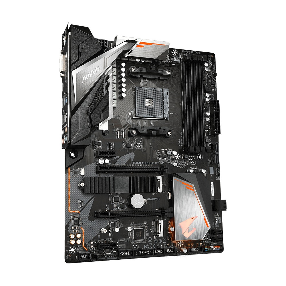 Материнська плата Gigabyte B450 Aorus Elite V2 Socket AM4