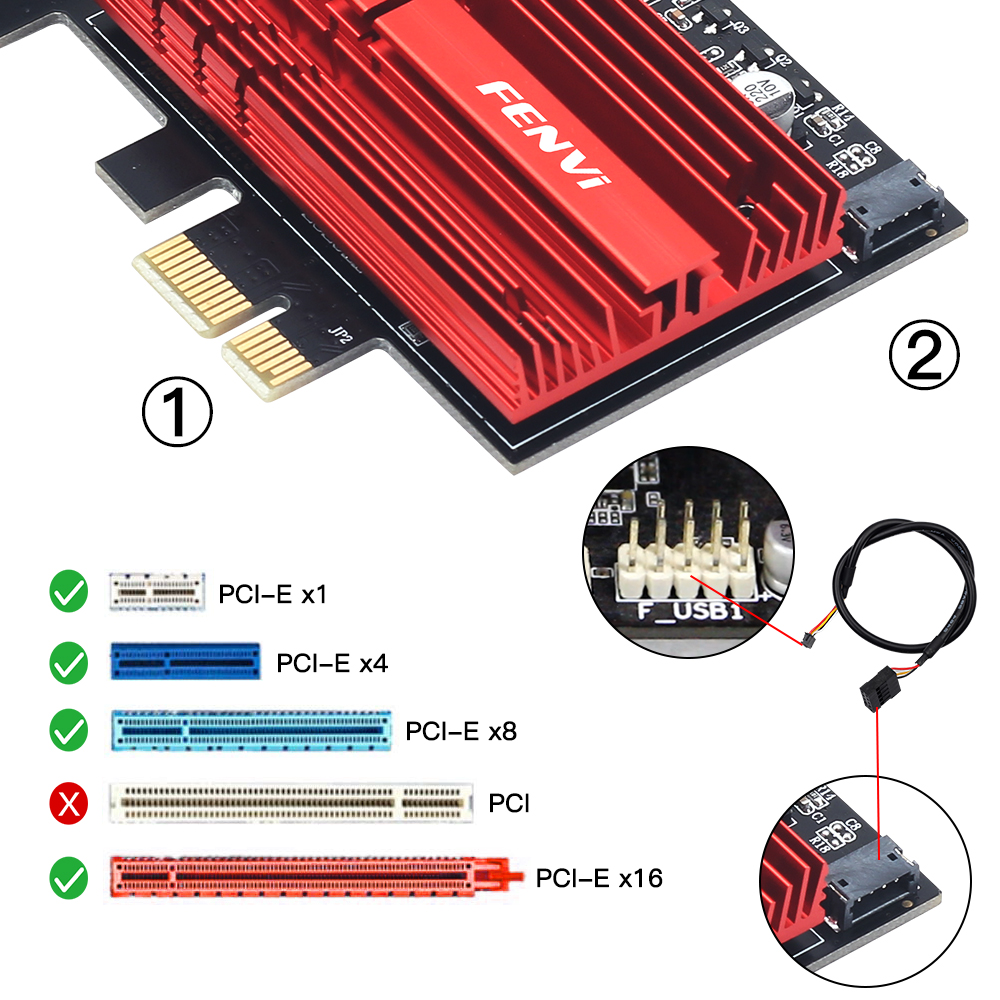 Беспроводной адаптер Fenvi FV-AXE3000 (Intel AX210)