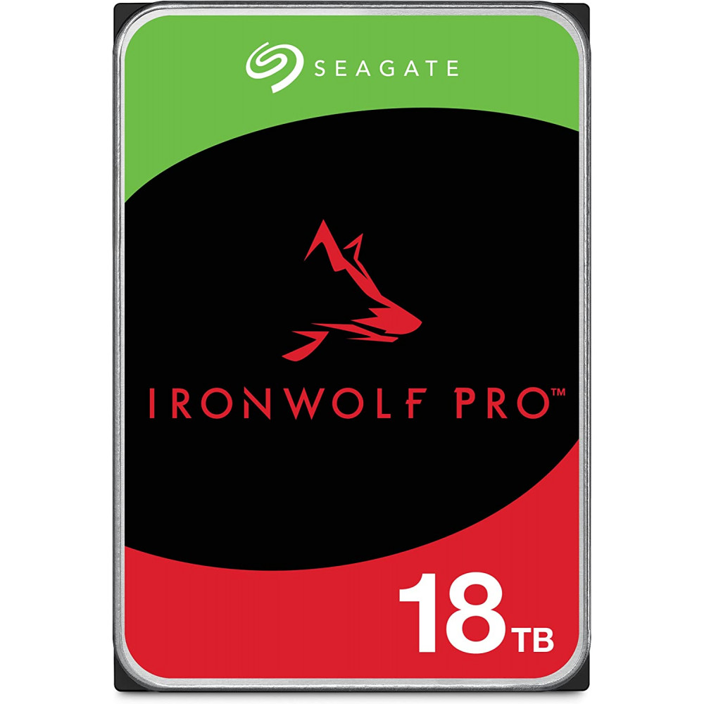 Накопитель HDD SATA 18.0TB Seagate IronWolf Pro 7200rpm 256MB (ST18000NT001)