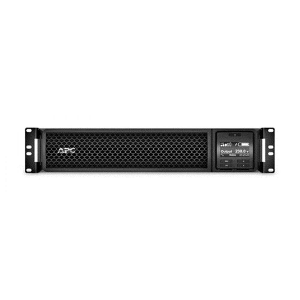 ИБП APC Smart-UPS SRT 3000VA RM LCD, Online, 10 х IEC, USB, RJ-45, металл (SRT3000RMXLI)