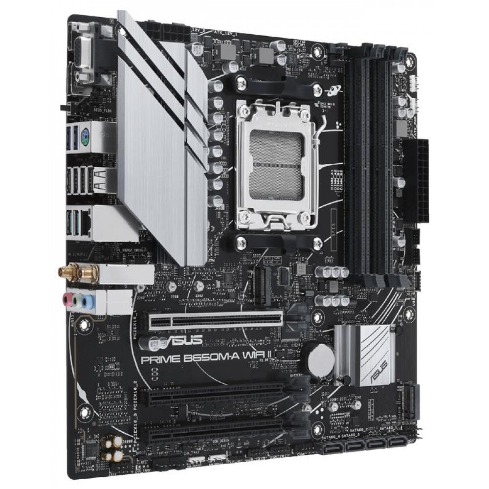 Материнская плата Asus PRIME B650M WiFi II Socket AM5