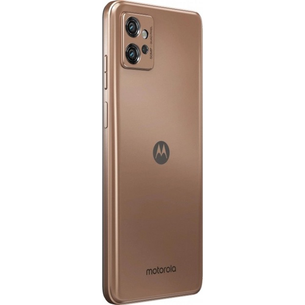 Смартфон Motorola Moto G32 6/128GB Dual Sim Rose Gold (PAUU0039RS)