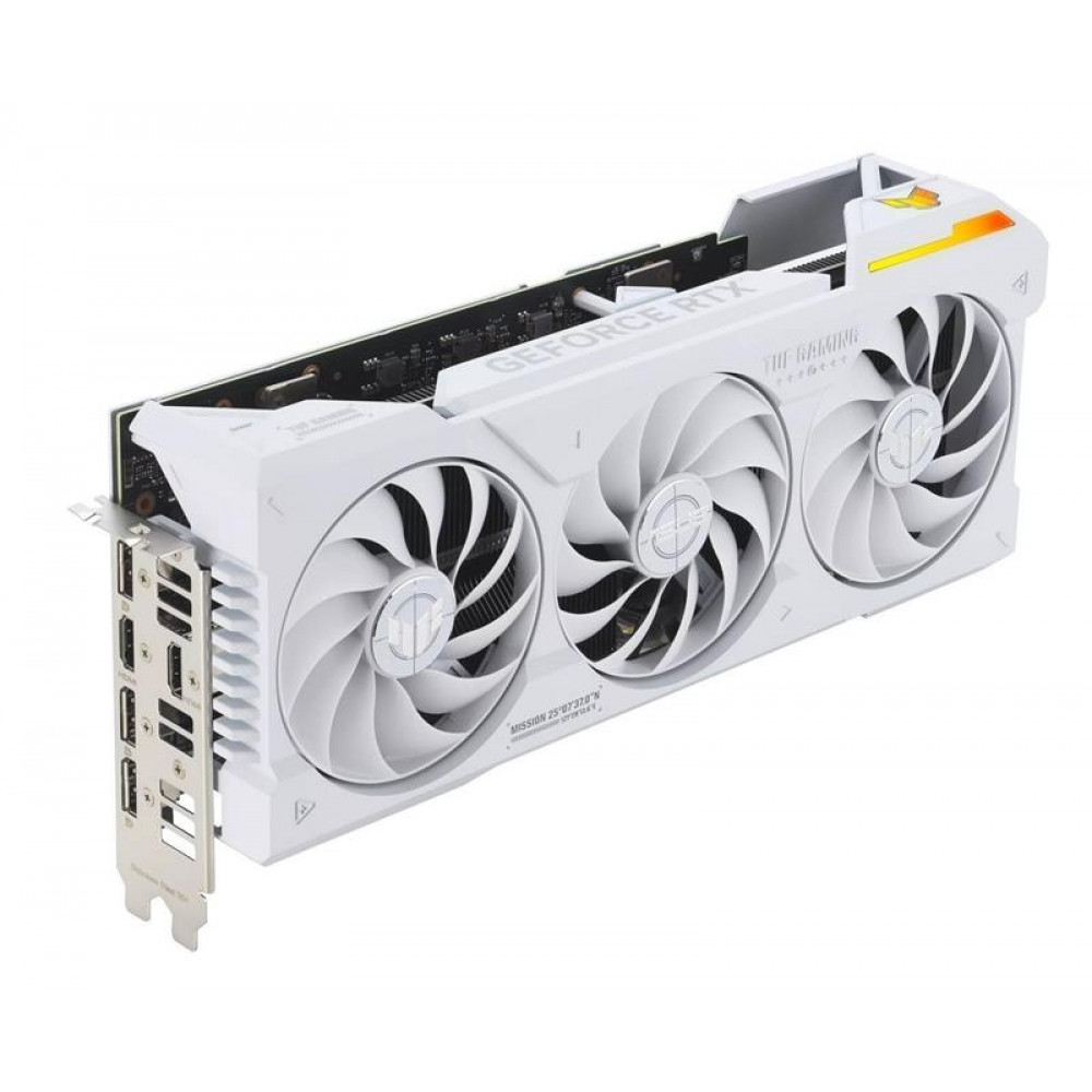 Видеокарта GF RTX 4070 Ti Super 16GB GDDR6X TUF Gaming BTF White Asus (TUF-RTX4070TIS-16G-BTF-WHITE)