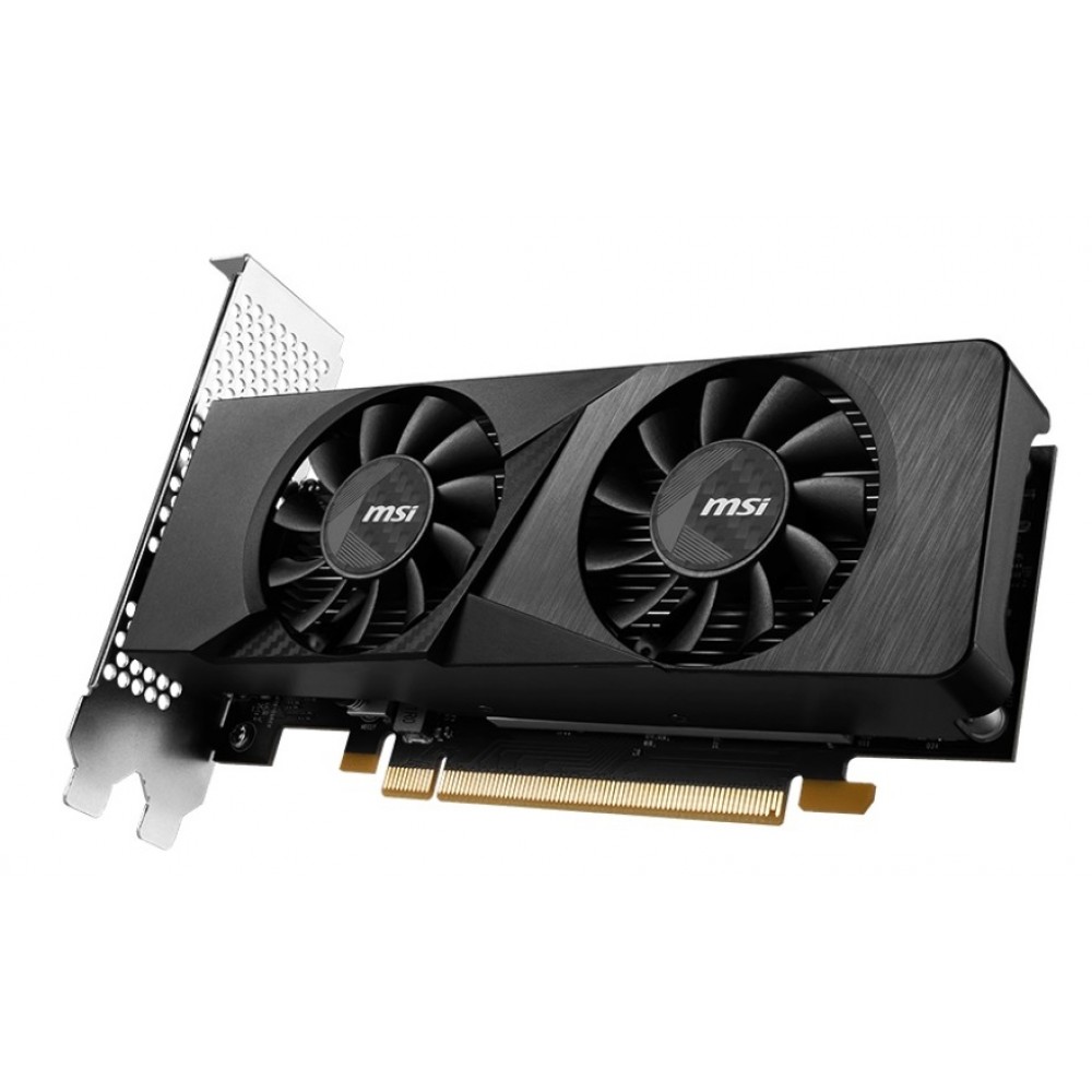 Видеокарта GF RTX 3050 6GB GDDR6 Low Profile OC MSI (GeForce RTX 3050 LP 6G OC)