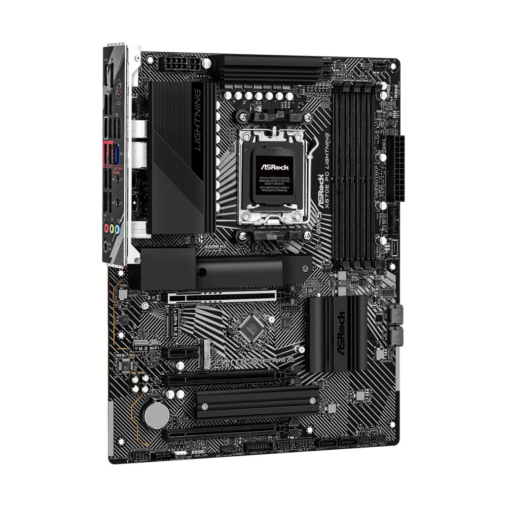 Материнская плата ASRock X670E PG LIGHTNING Socket AM5