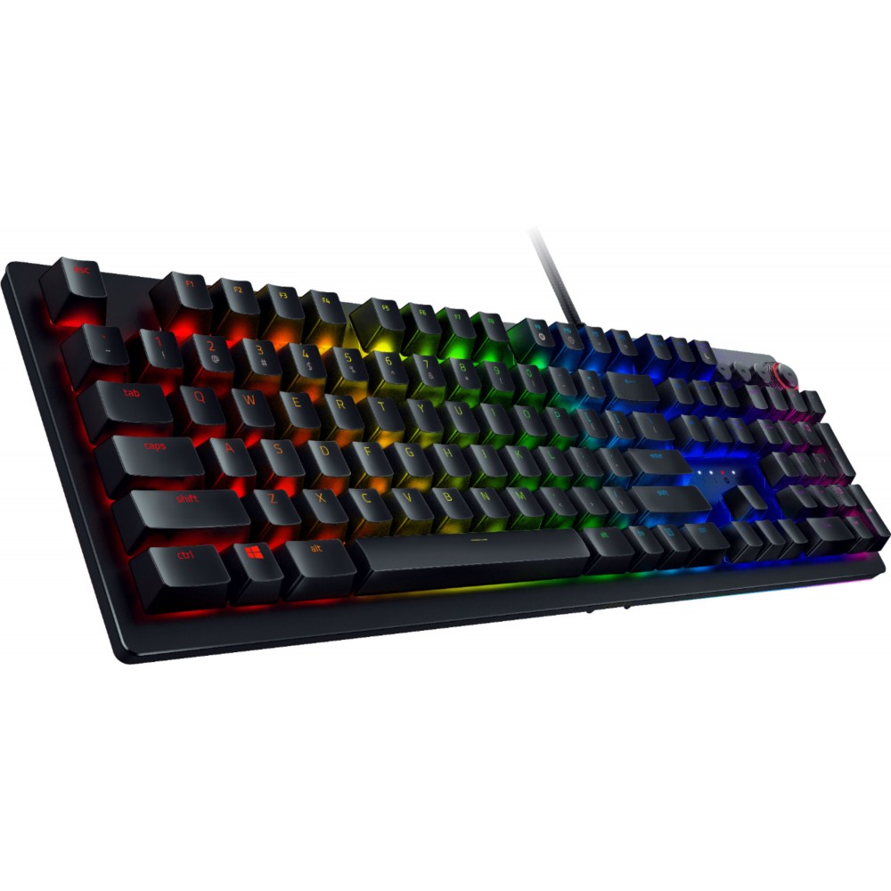 Клавіатура Razer Huntsman Elite Clicky Optical switch Black (RZ03-01870700-R3R1)