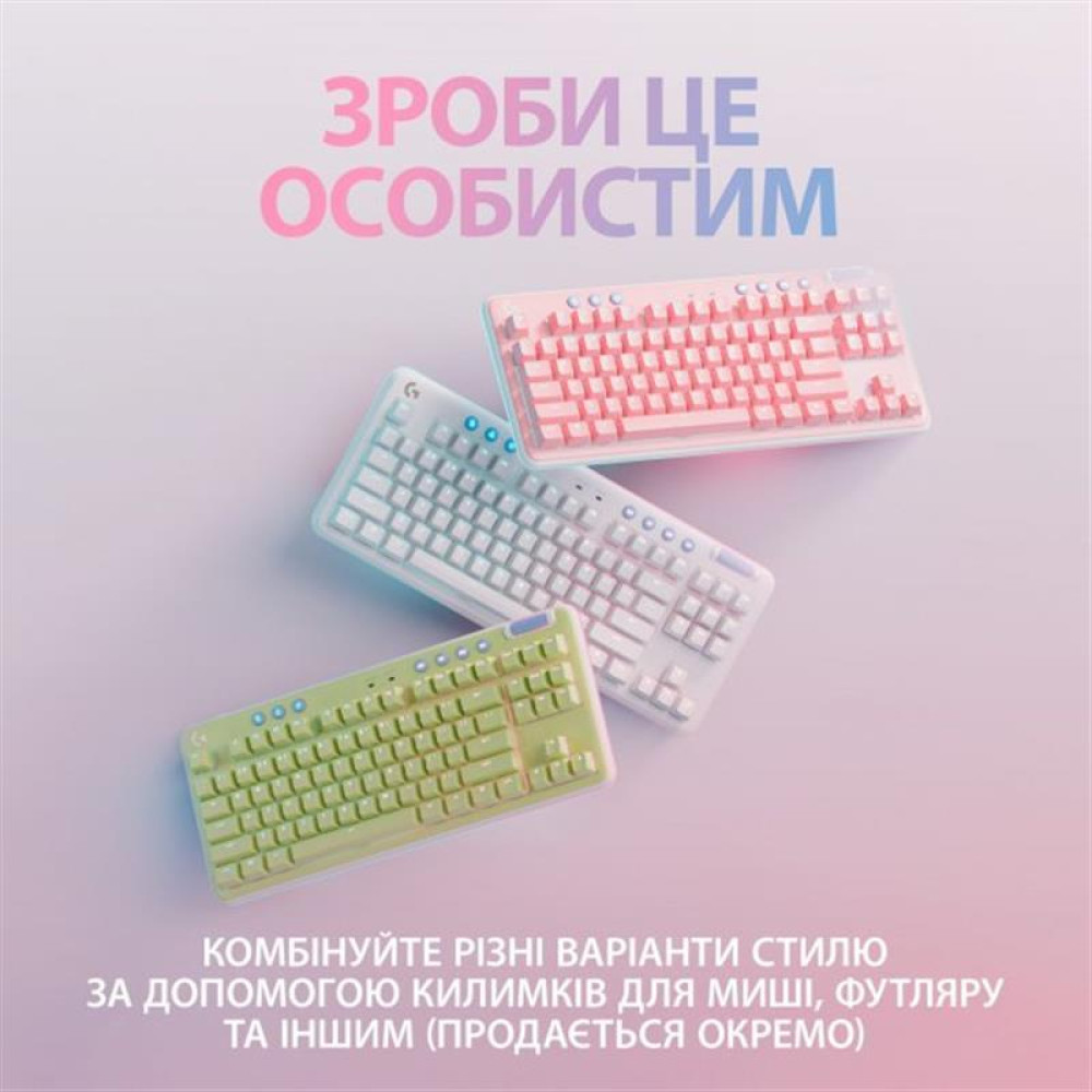 Клавиатура беспроводная Logitech G715 Tactile White (920-010465)