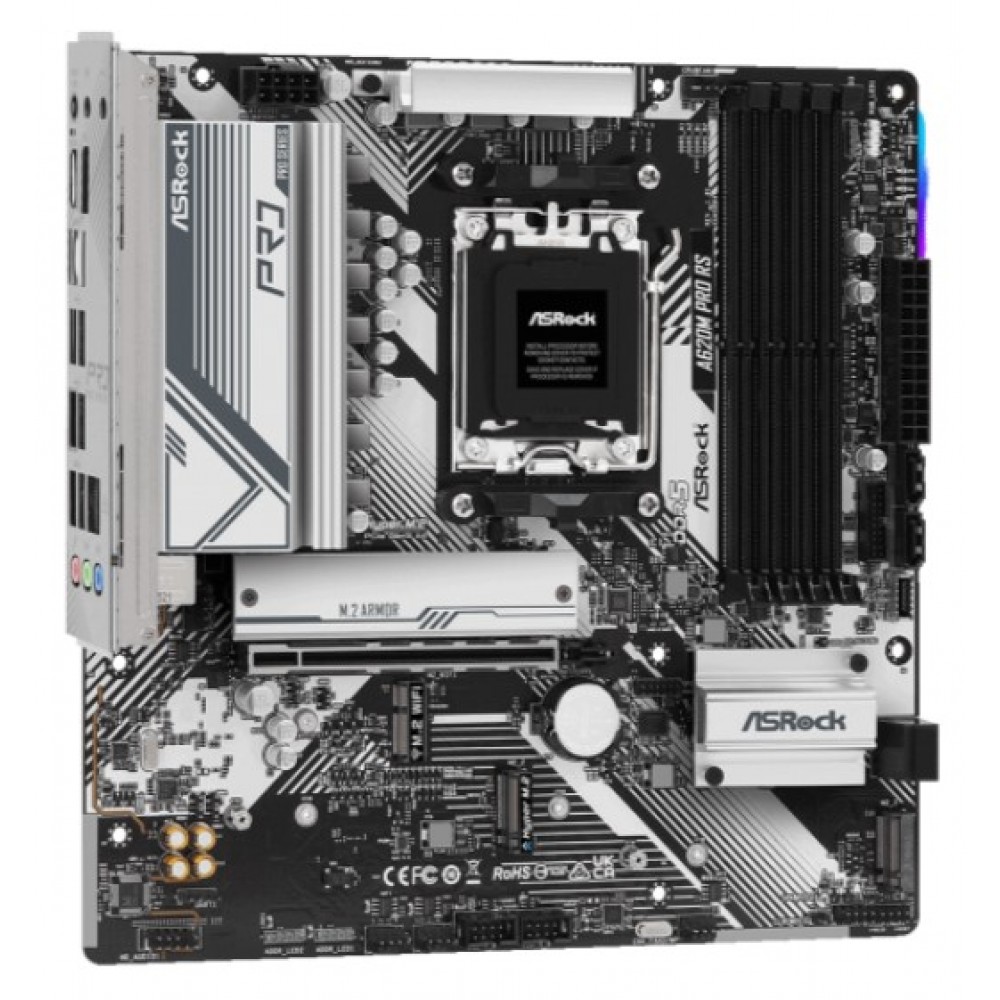 Материнська плата ASRock A620M Pro RS Socket AM5