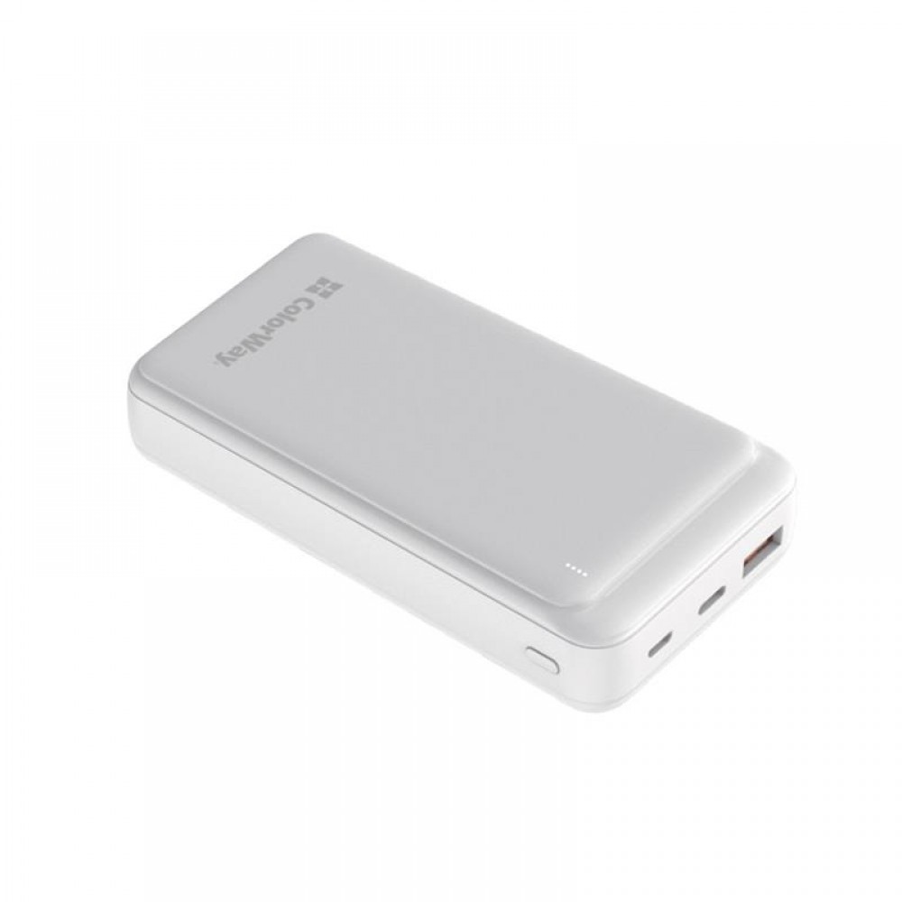 Power Bank ColorWay Slim 20000mAh White (CW-PB200LPG3WT-PD)