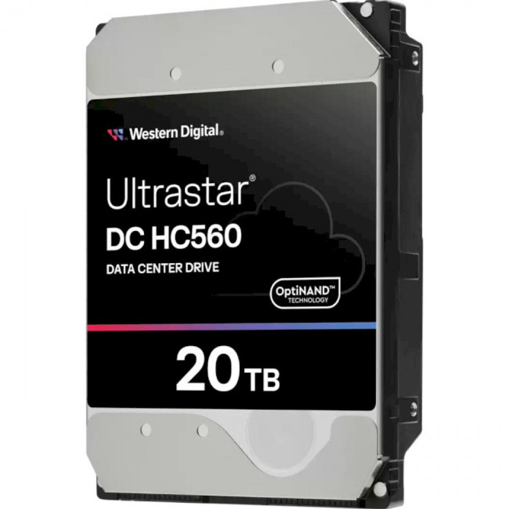 Накопичувач SAS 20TB WD Ultrastar DC HC560 7200RPM 12GB/S 512MB (0F38652)