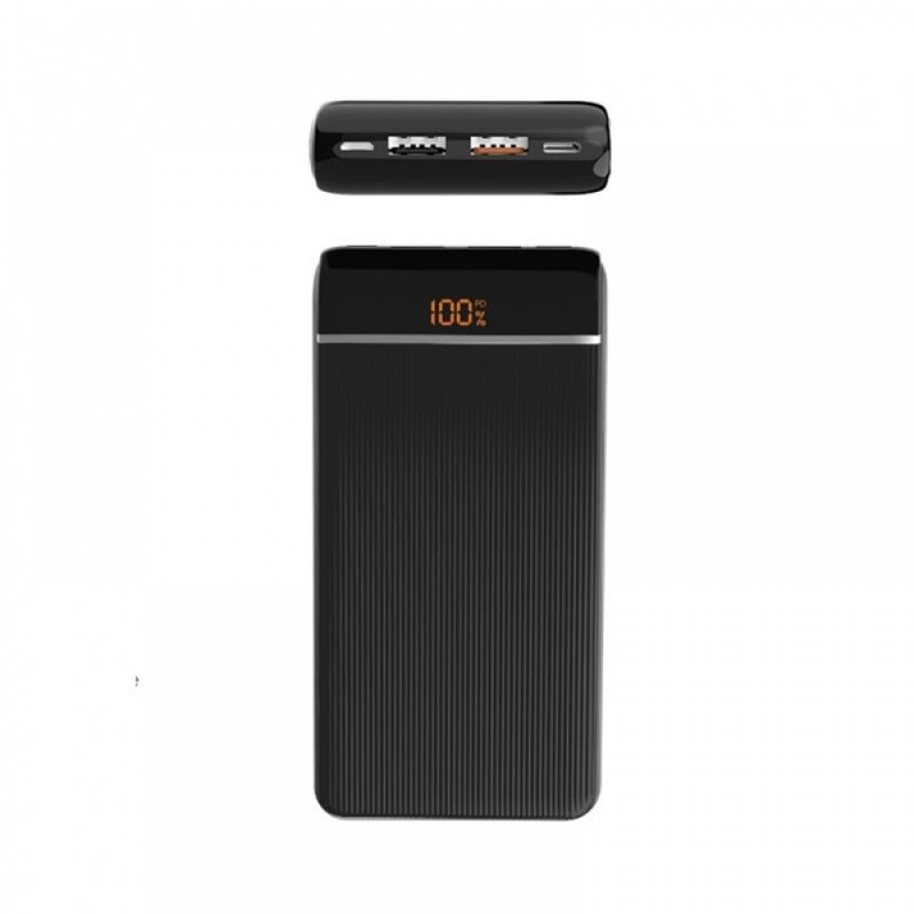 Універсальна мобільна батарея SkyDolphin SP28 PD+QC3.0 10000mAh Black (PB-000090)