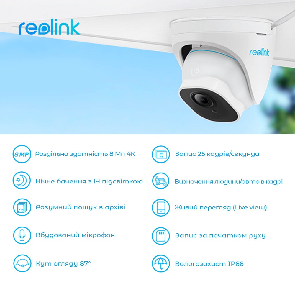 IP камера Reolink RLC-820A