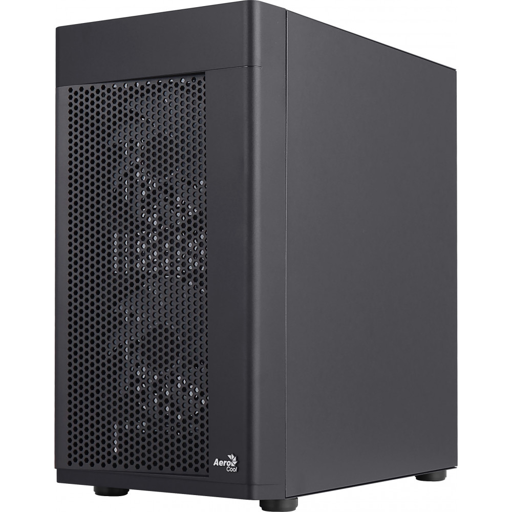 Корпус AeroCool Hexform-G-BK-v2 (ACCX-PV38002.11) Black + БП VX Plus 500 500W