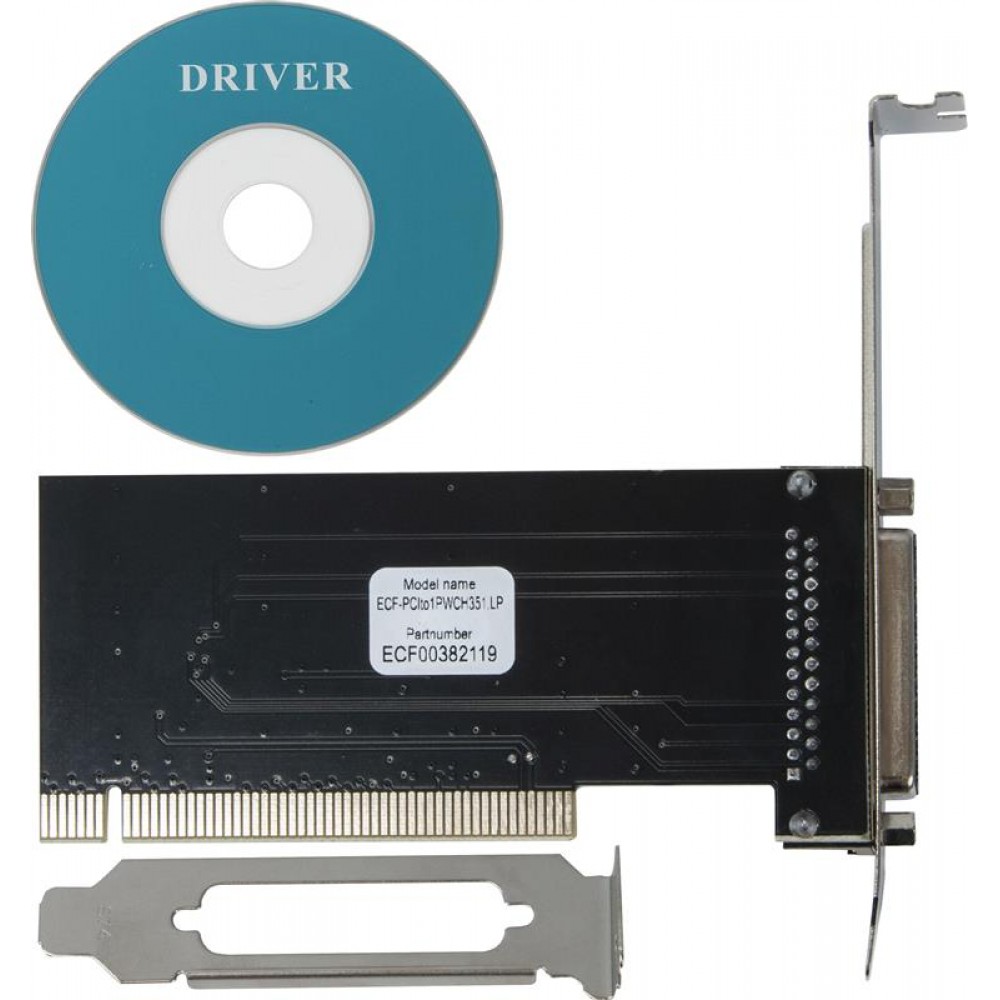 Плата расширения Frime (ECF-PCIto1PWCH351.LP) PCI-LPT, WCH351