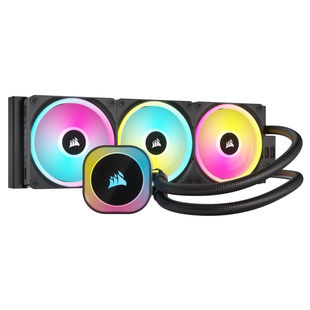 Система водяного охлаждения Corsair iCUE Link H150i RGB AIO Liquid CPU Cooler Black (CW-9061003-WW)