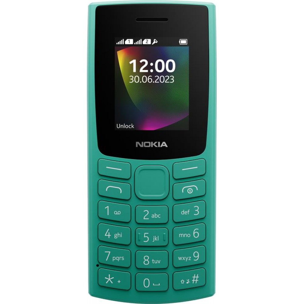 Мобільний телефон Nokia 106 2023 Dual Sim Green