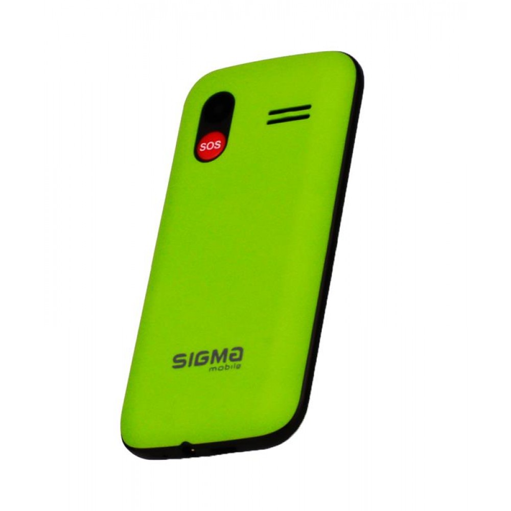 Мобільний телефон Sigma mobile Comfort 50 Hit 2020 Dual Sim Green (4827798120941)