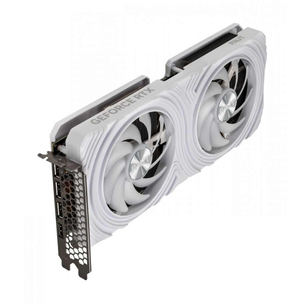 Відеокарта GF RTX 4070 12GB GDDR6X White Palit (NED4070019K9-1047L)