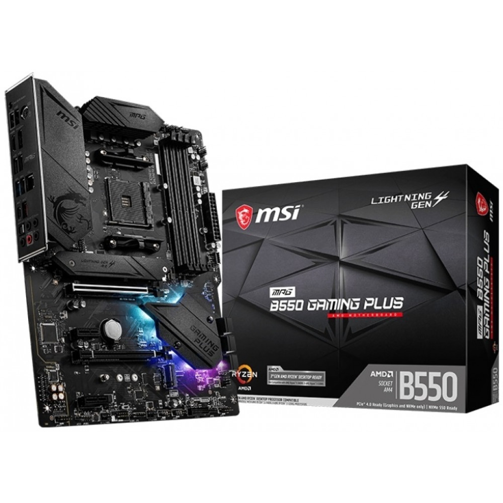 Материнская плата MSI MPG B550 Gaming Plus Socket AM4
