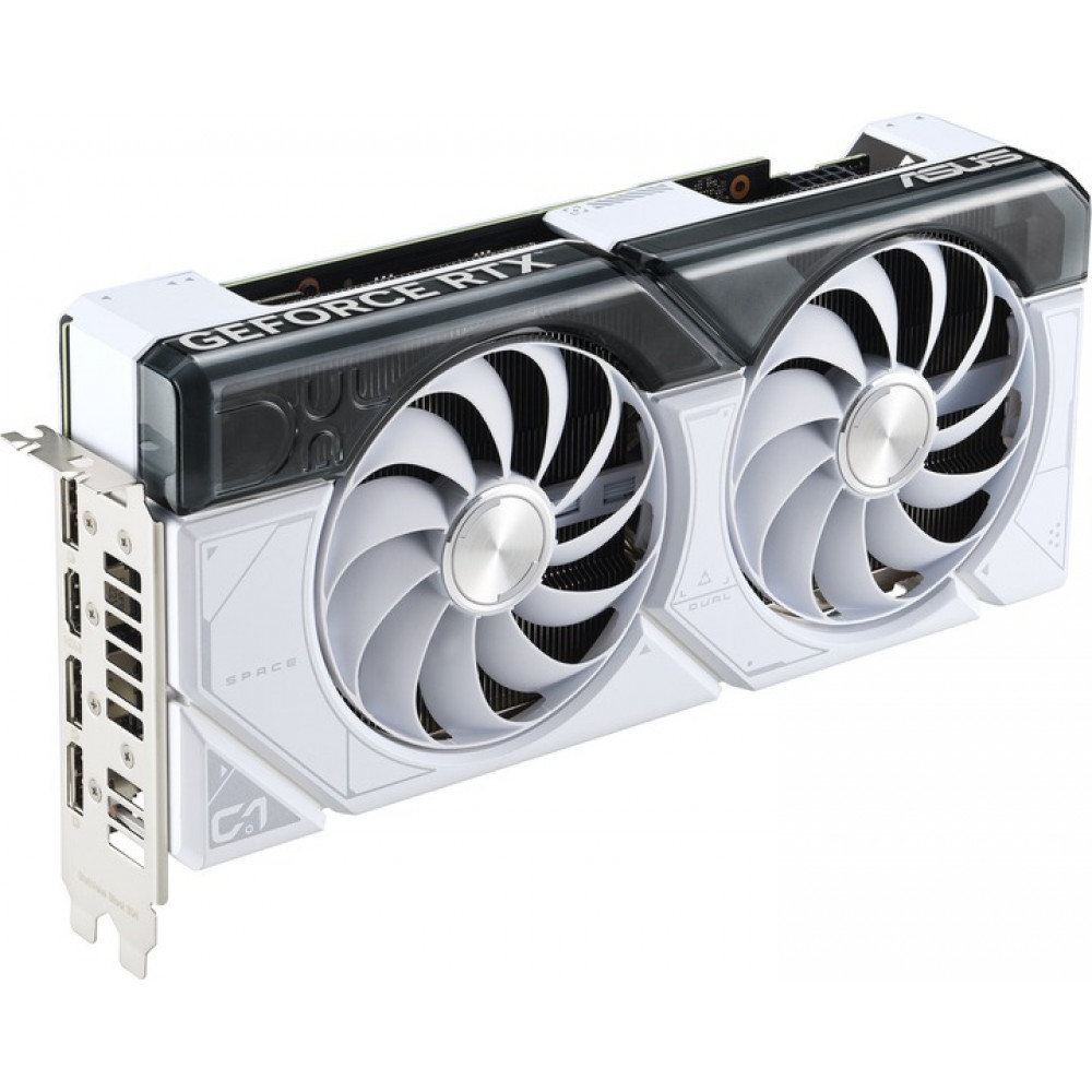Відеокарта GF RTX 4070 12GB GDDR6X Dual EVO White OC Asus (DUAL-RTX4070-O12G-EVO-WHITE)