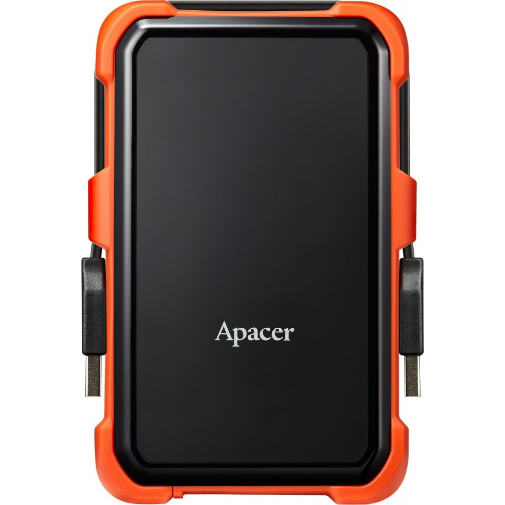 Зовнішній жорсткий диск 2.5" USB 1.0TB Apacer AC630 Black/Orange (AP1TBAC630T-1)