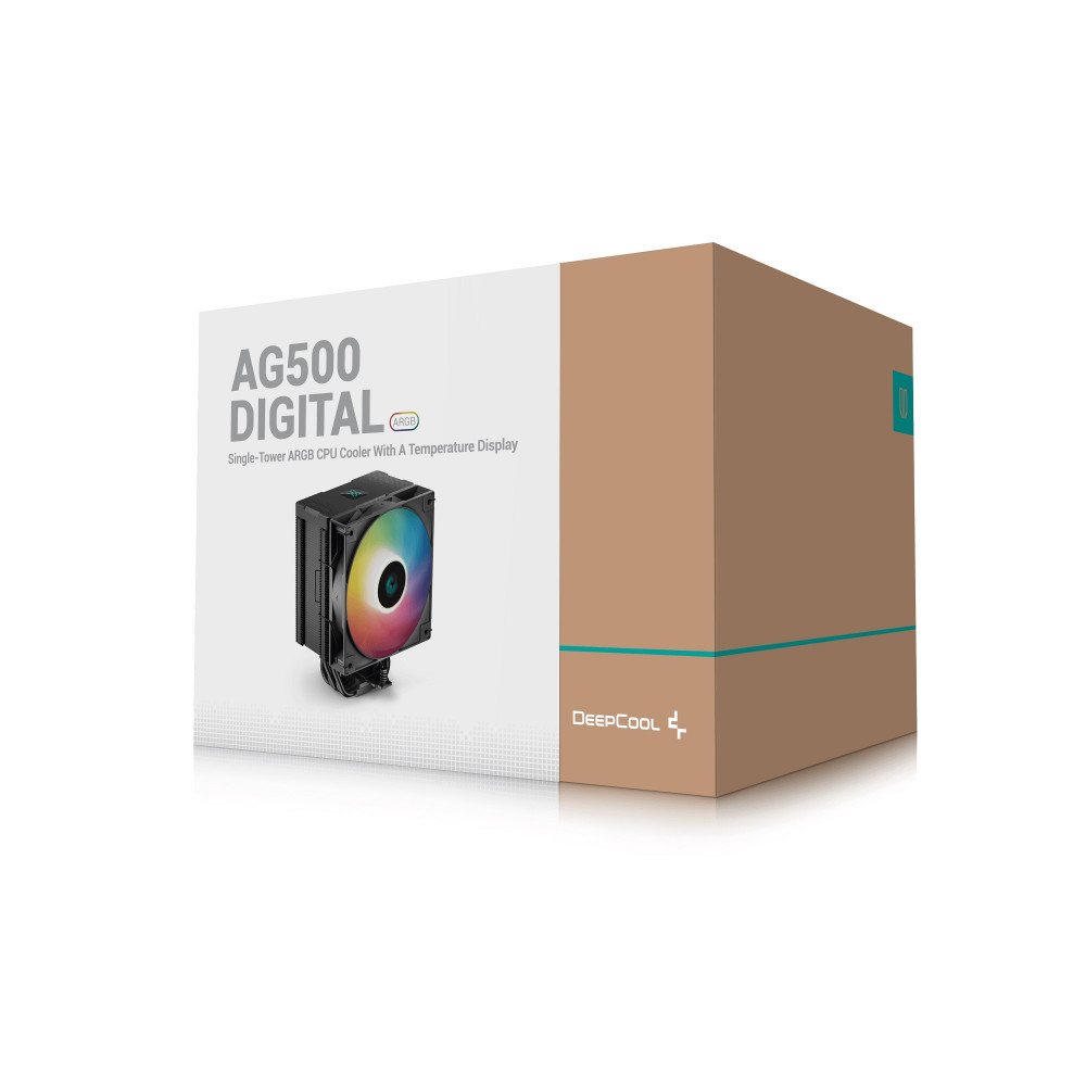 Процессорный кулер DeepCool AG500 Digital BK ARGB (R-AG500-BKADMN-G-1)