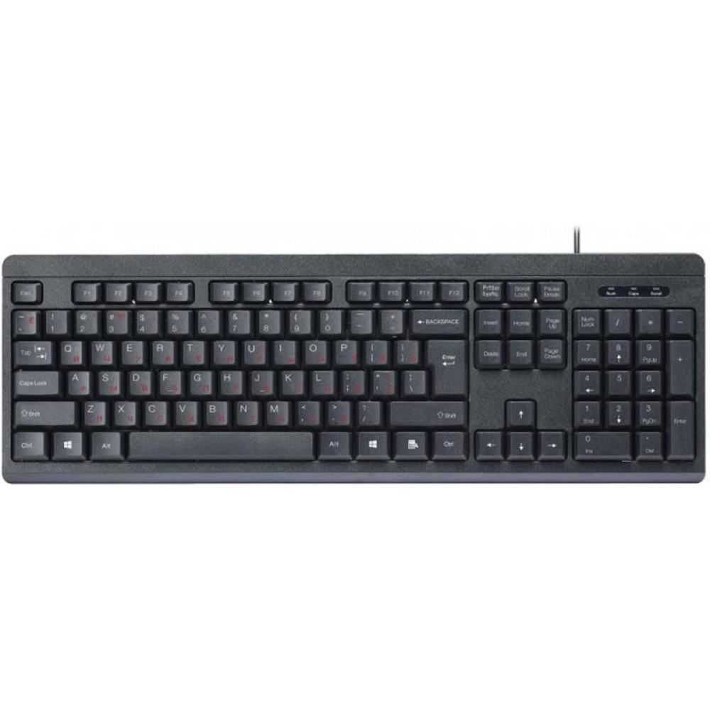 Клавиатура Maxxter KB-112-U Black