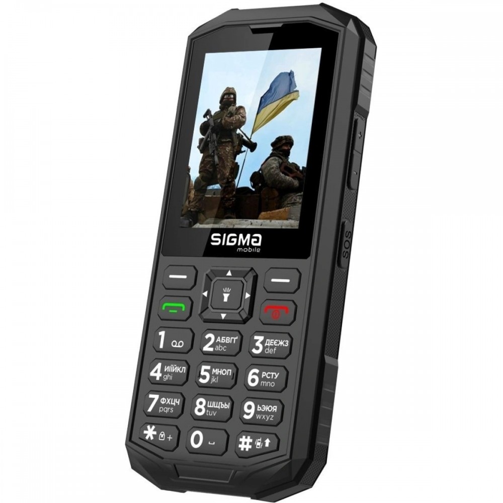 Мобільний телефон Sigma mobile X-treme PA68 Dual Sim Black (4827798466513)