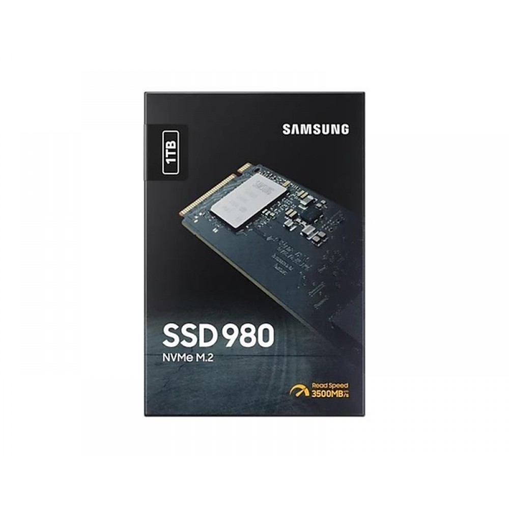 Накопитель SSD 1ТB Samsung 980 M.2 2280 PCIe 3.0 x4 NVMe V-NAND MLC (MZ-V8V1T0BW)