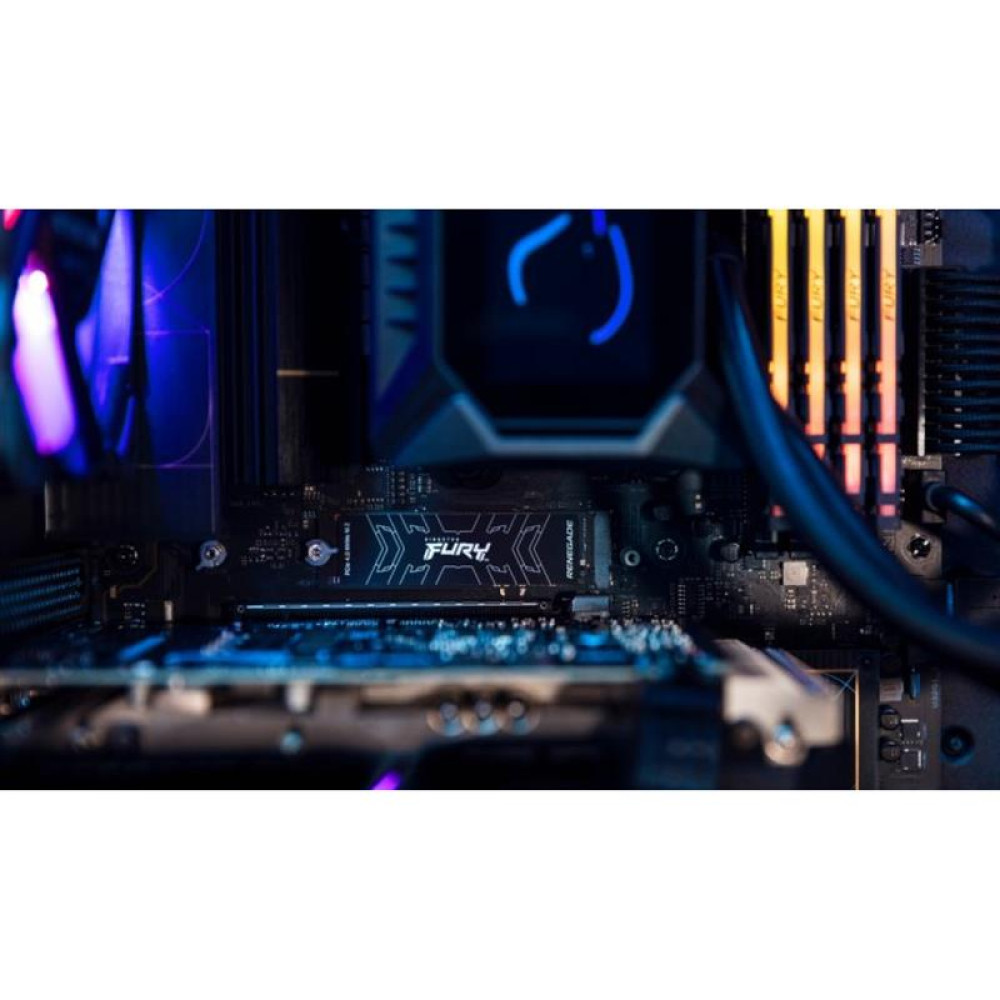 Накопитель SSD 500GB Kingston Fury Renegade M.2 2280 PCIe 4.0 x4 NVMe 3D TLC (SFYRS/500G)